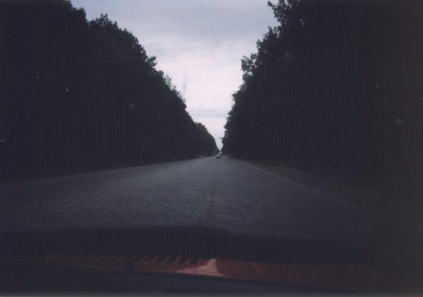 Wide road